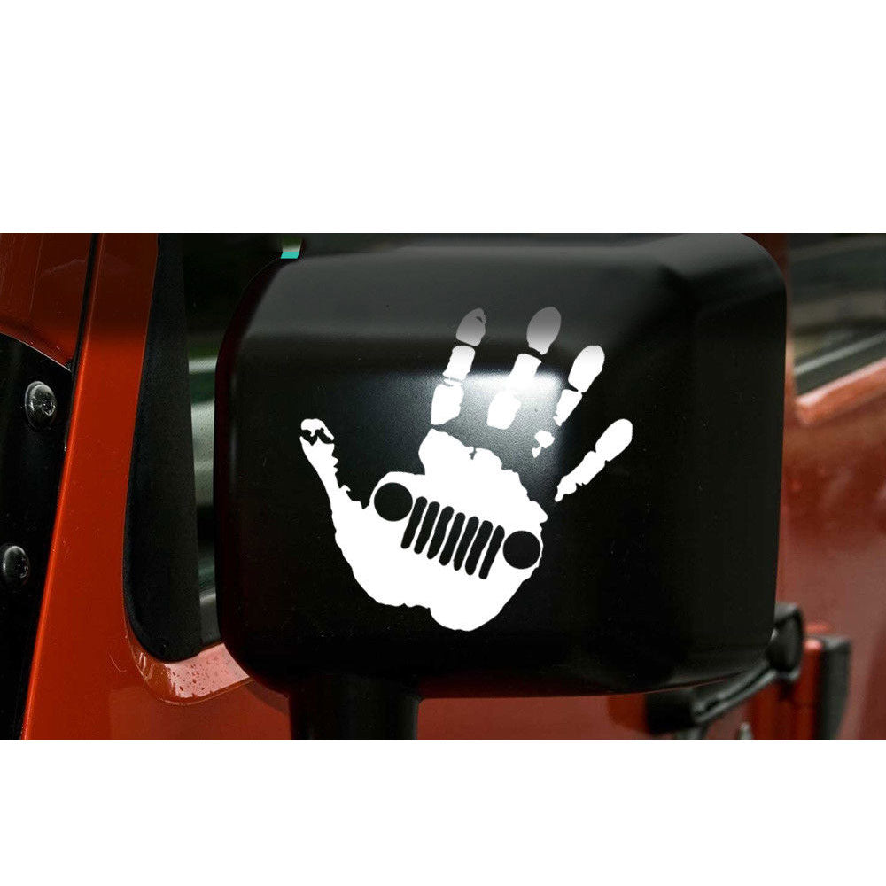 12.7cm for Jeep Wave Decal | Jeep Sticker TJ YJ Wrangler Grand Cherokee T-034