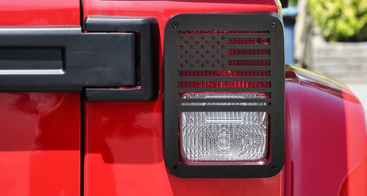 Jeep Wrangler tail light cover modified accessories Jeep Wrangler tail light frame brake light protective cover