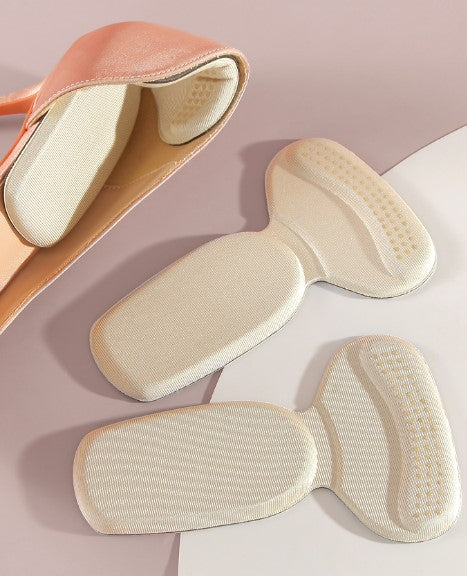 3 pairs of heel stickers to prevent the heel from falling off the half-yard pad female high-heeled insole reduction shoe one size adjustment artifact