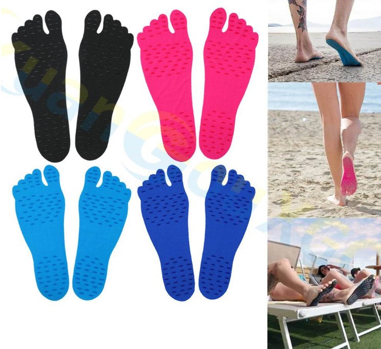 Beach invisible non-slip insole sole paste summer invisible shoe paste anti-cut anti-skid paste heat and waterproof