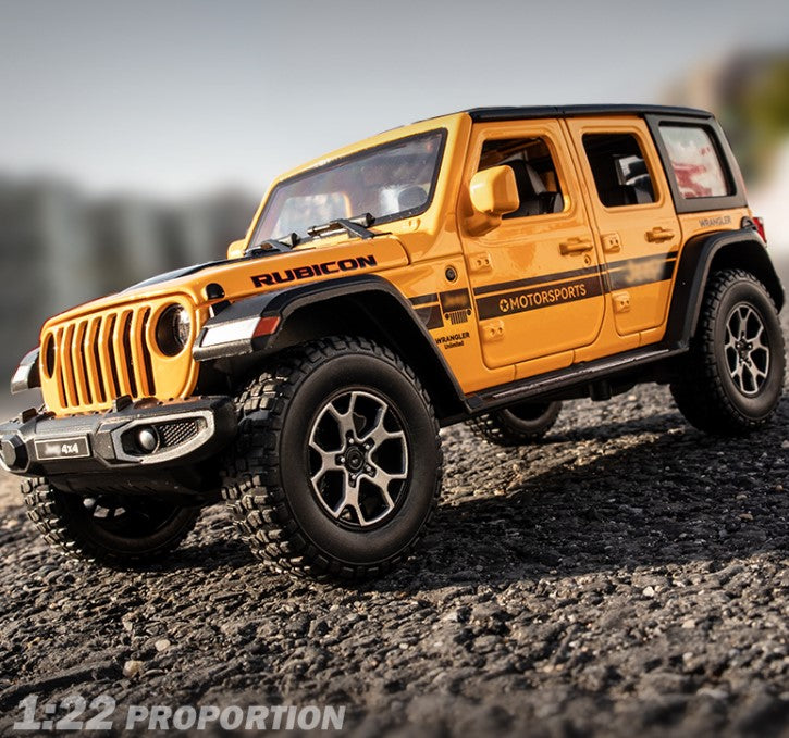 Simulation JEEP Wrangler car model off-road vehicle alloy toy car