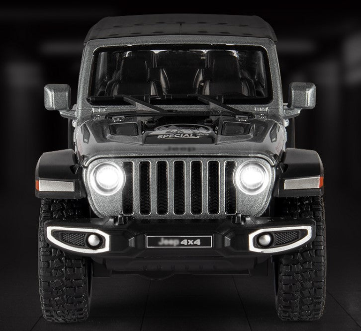 Simulation JEEP Wrangler car model off-road vehicle alloy toy car