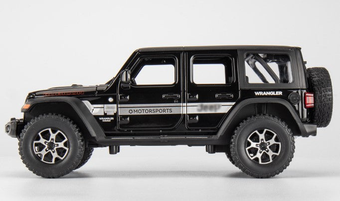 Simulation JEEP Wrangler car model off-road vehicle alloy toy car