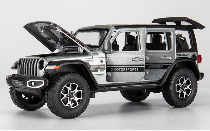 Simulation JEEP Wrangler car model off-road vehicle alloy toy car