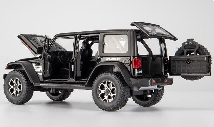 Simulation JEEP Wrangler car model off-road vehicle alloy toy car