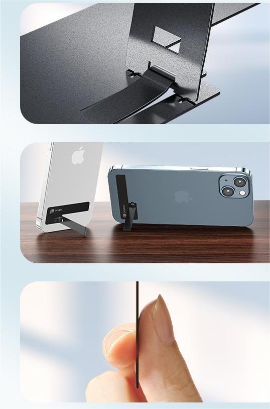 Ultra-thin mobile phone desktop bracket