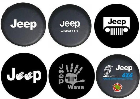 Spare tire cover for Jeep Wrangler