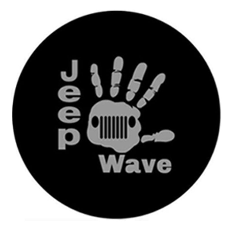 Spare tire cover for Jeep Wrangler