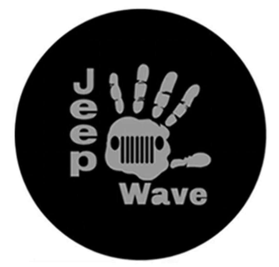 Spare tire cover for Jeep Wrangler