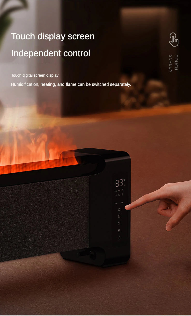 New Airmate 6 heater AIR6 simulation flame oven household graphene electric heater