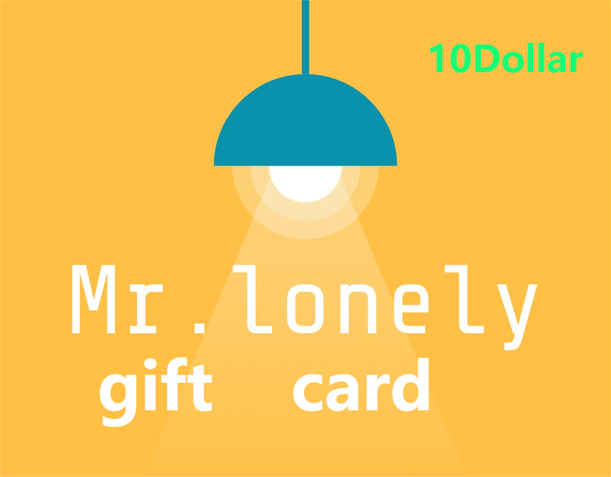 Mr.lonely gift card